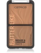 Catrice Butter Like Bronze & Contour контурираща палитра за лице с бронзър цвят 010 Born To Shape 9 гр.