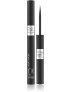 Catrice Ink Eyeliner течни очни линии 24 часа цвят 010 Best in Black 17 мл.