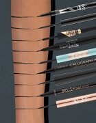Catrice It's Easy Black Liner течни очни линии цвят 010 BLACKEST BLACK 1 мл.