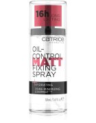 Catrice Oil-Control Matt матиращ и фиксиращ спрей върху фон дьо тен 50 мл.