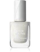 Catrice Sheer Beauties Strengthening Nail Polish подсилващ лак за нокти цвят 010 Milky Not Guilty 10.5 мл.