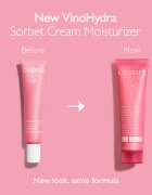 Caudalie VinoHydra Sorbet Cream Moisturizer хидратиращ гел крем за чувствителна кожа на лицето 60 мл.