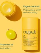 Caudalie Vinosun защитна грижа против слънчеви лъчи за лице и чувствителни места SPF 50 15 гр.
