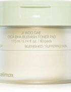 celimax Ji Woo Gae Cica BHA Blemish Toner Pad ексфолиращи възглавнички за чувствителна кожа склонна към акне 60 бр.