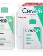 CeraVe Cleansers Foaming Cleanser комплект за нормална към мазна кожа
