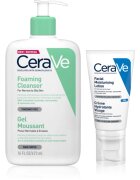 CeraVe Cleansers Foaming Cleanser комплект за нормална към мазна кожа