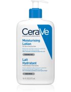 CeraVe Moisturizers Lotion хидратиращо мляко за тяло и лице за суха или много суха кожа 473 мл.