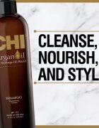 CHI Argan Oil Shampoo подхранващ шампоан за суха и увредена коса 340 мл.