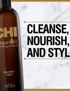 CHI Argan Oil Shampoo подхранващ шампоан за суха и увредена коса 739 мл.