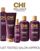 CHI Brilliance Optimum Moisture Shampoo хидратиращ шампоан за блясък и мекота на косата 355 мл.