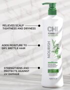 CHI Power Plus Nourish Conditioner подхранващ балсам за възобновяване на скалпа 946 мл.