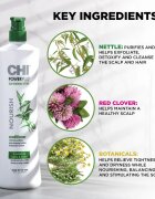 CHI Power Plus Nourish Conditioner подхранващ балсам за възобновяване на скалпа 946 мл.