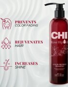 CHI Rose Hip Oil Shampoo шампоан за боядисана коса 739 мл.