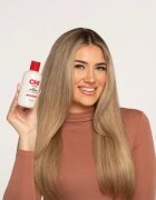 CHI Silk Infusion Botanical Bliss подсилващ и регенериращ серум за коса с коприна 177 мл.