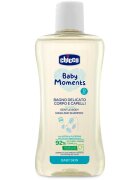 Chicco Baby Moments нежен детски шампоан за коса и тяло 200 мл.