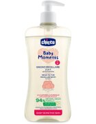 Chicco Baby Moments Sensitive Мицеларен шампоан за тяло и коса 500 мл.