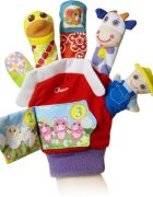 Chicco Finger Puppet 3m+ плюшена играчка 20 x 24 x 4 cm 1 бр.
