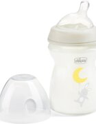 Chicco Natural Feeling Glass Neutral II бебешко шише 0m+ 1 бр.