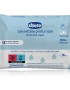 Chicco Perfumed Wipes 0m+ мокри кърпички за деца леко парфюмирано 16 бр.