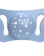 Chicco Physio Micro 0-2 m биберон Blue 2 бр.
