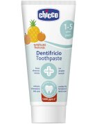Chicco Toothpaste Fruit Mix детска паста за зъби с флуорид 1-5 y 50 мл.
