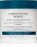 Christophe Robin Purifying Scrub With Sea Salt дълбоко почистващ пилинг с морски соли 250 мл.