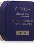Claresa Care All Day Protective Dust Loose Powder фиксираща пудра на прах SPF 30 цвят Universal 5 гр.