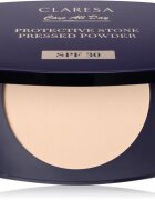 Claresa Care All Day Protective Stone Pressed Powder фиксираща пудра SPF 30 цвят Universal 10 гр.