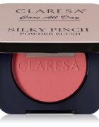 Claresa Care All Day Silky Pinch Powder Blush компактен руж за дълготраен ефект 01 Hibiscus 2 гр.