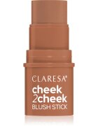 Claresa Cheek 2 Cheek бронзър-крем в стик цвят 01 Neutral Sand 6 гр.