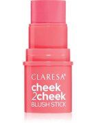 Claresa Cheek 2 Cheek кремообразен руж в стик цвят 02 Neon Coral 6 гр.