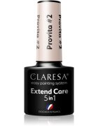 Claresa Extend Care 5 in 1 Provita основен лак за нокти с гел с регенериращ ефект цвят #2 5 гр.