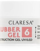 Claresa Rubber Gel Construction Gel UV/LED гел-лак за удължаване на ноктите цвят 06 12 гр.