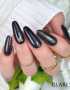 Claresa SoakOff UV/LED Color Black гел лак за нокти цвят 900 5 гр.