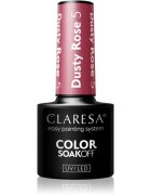 Claresa SoakOff UV/LED Color Dusty Rose гел лак за нокти цвят 5 5 гр.
