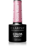 Claresa SoakOff UV/LED Color Dusty Rose гел лак за нокти цвят 8 5 гр.