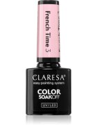 Claresa SoakOff UV/LED Color French Time гел лак за нокти с използване на UV/LED лампа цвят 3 5 гр.