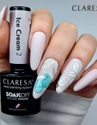 Claresa SoakOff UV/LED Color Ice Cream гел лак за нокти цвят 2 5 гр.