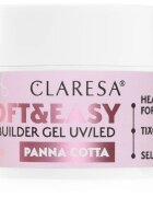 Claresa Soft&Easy Builder Gel основно гел покритие за нокти цвят Panna Cotta 12 гр.