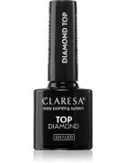 Claresa UV/LED Top Diamond No Wipe топ лак за защита и блясък без лепкавост 5 гр.