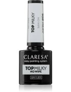 Claresa UV/LED Top Milky No Wipe гел топ лак за нокти 5 гр.