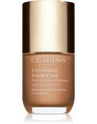 Clarins Everlasting Youth Fluid Foundation озаряващ фон дьо тен SPF 15 цвят 113 Chestnut 30 мл.