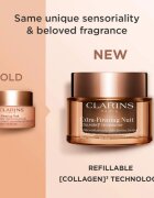 Clarins Extra-Firming Night Cream Refill нощен крем-лифтинг против бръчки за суха кожа refill 50 мл.