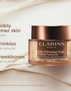 Clarins Extra-Firming Night Cream Refill нощен крем-лифтинг против бръчки за всички типове кожа на лицето refill 50 мл.