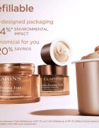 Clarins Extra-Firming Night Cream Refill нощен крем-лифтинг против бръчки за всички типове кожа на лицето refill 50 мл.