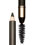 Clarins Eyebrow Crayon Sourcils молив за вежди с четка цвят 01 - Dark Brown 1.1 гр.