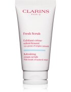 Clarins Fresh Scrub Refreshing Cream Scrub крем-пилинг за подхранване на кожата на лицето и поддържане на естествената хидратация 50 мл.