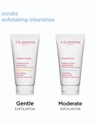 Clarins Fresh Scrub Refreshing Cream Scrub крем-пилинг за подхранване на кожата на лицето и поддържане на естествената хидратация 50 мл.