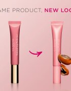 Clarins Lip Perfector Shimmer блясък за устни с хидратиращ ефект цвят 01 Rose Shimmer 12 мл.