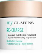 Clarins My Re-Charge Hydra-Replumping Night Mask енергизираща маска за лице за сияен вид на кожата 50 мл.